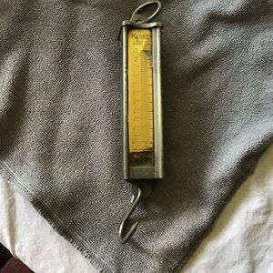 Vintage Hanson Scale Co - Chicago - Weight Scale U.S.A. - Works - Farm Primitive